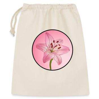 LilyDream - Geschenkbeutel aus Baumwolle (40 x 50 cm) - Natur - Vorne