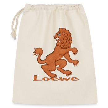 Signe du zodiaque Lion - Sac cadeau 40 x 50 cm - nature - Devant