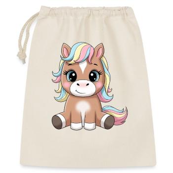 Dessin animé Pastel Pony câlin - Sac cadeau 40 x 50 cm - nature - Devant