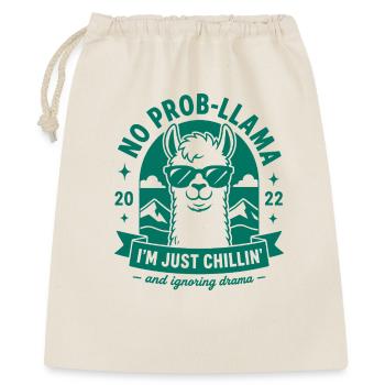 Caffeine Llamaste No Drama - Gift Bag 40 x 50 cm - nature - Front