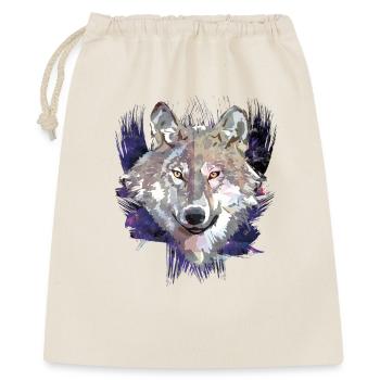 Wolf | Animal | Grey Wolf - Gift Bag 40 x 50 cm - nature - Front