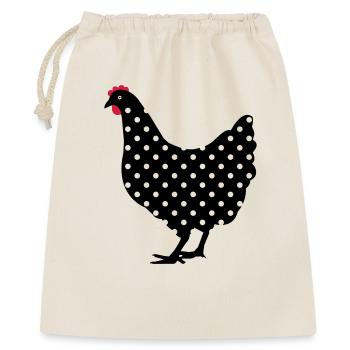 Chicken hen spotted - Gift Bag 40 x 50 cm - nature - Front