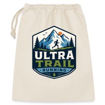 Ultra Trail Running - Sac cadeau 40 x 50 cm - nature - Devant