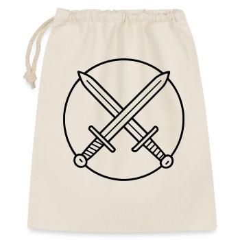 Crossed Swords - Gift Bag 40 x 50 cm - nature - Front