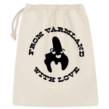 De Värmland avec amour - Sac cadeau 40 x 50 cm - nature - Devant