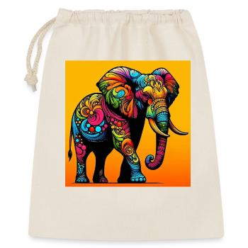 elephant - Gift Bag 40 x 50 cm - nature - Front
