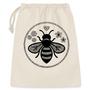 Sauvez les abeilles - Motif d’abeille de la nature - Sac cadeau 40 x 50 cm - nature - Devant