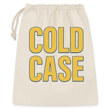 Design T-Shirts TV-Serie Cold Case + Tassen, Taschen - Geschenkbeutel aus Baumwolle (40 x 50 cm) - Natur - Vorne