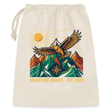 adventure awaits - Gift Bag 40 x 50 cm - nature - Front