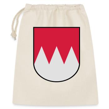Franken Wappen - Geschenkbeutel aus Baumwolle (40 x 50 cm) - Natur - Vorne
