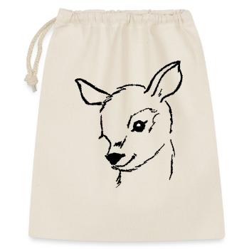 Chevreuil Chevreuil de chevreuil à la main - Sac cadeau 40 x 50 cm - nature - Devant