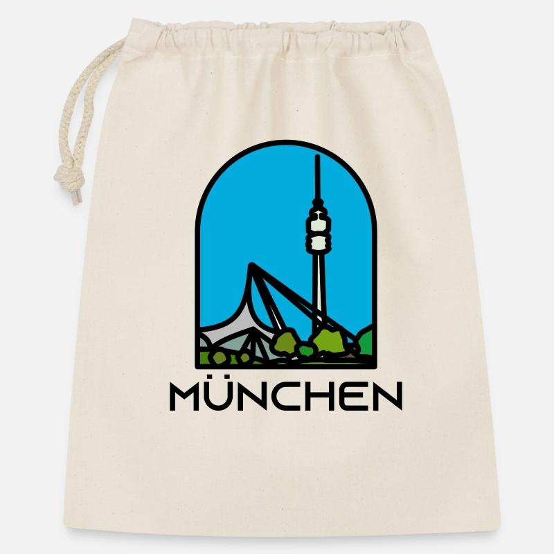 Munich - Tower - Gift Bag 40 x 50 cm - nature