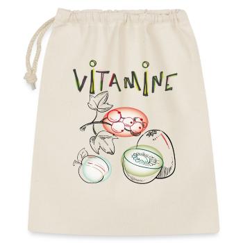 Vitamins, fruit - Gift Bag 40 x 50 cm - nature - Front