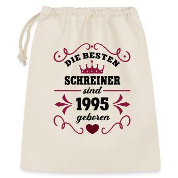 1995 Charpentier Anniversaire Collègue de travail - Sac cadeau 40 x 50 cm - nature - Devant