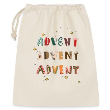 Advent Advent - Gift Bag 40 x 50 cm - nature - Front
