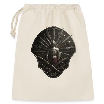 Crusader Shield Circle with Weapons - Gift Bag 40 x 50 cm - nature - Front