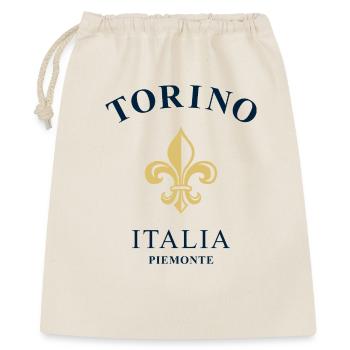 Torino Turin Italia Italien - Geschenkbeutel aus Baumwolle (40 x 50 cm) - Natur - Vorne