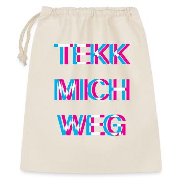 Hardtekk Tekk - Sac cadeau 40 x 50 cm - nature - Devant