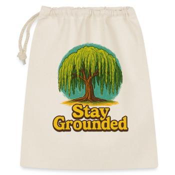 Stay Grounded Willow Tree - Gift Bag 40 x 50 cm - nature - Front