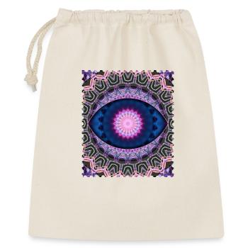 Neon Blue Pink Mandala - Gift Bag 40 x 50 cm - nature - Front