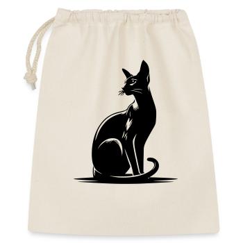 Oriental Shorthair Cat - Gift Bag 40 x 50 cm - nature - Front