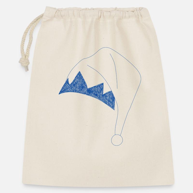 Christmas Elf Hat - Gift Bag 40 x 50 cm - nature