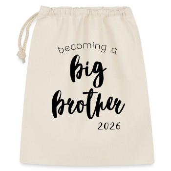 Future big brother 2026 - Gift Bag 40 x 50 cm - nature - Front