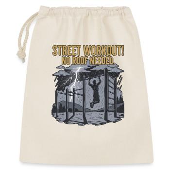 calisthenics workout - Gift Bag 40 x 50 cm - nature - Front