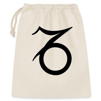 Capricorne - Sac cadeau 40 x 50 cm - nature - Devant