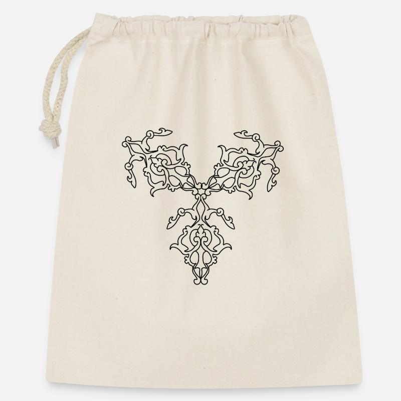 Geometric Patterns - Gift Bag 40 x 50 cm - nature