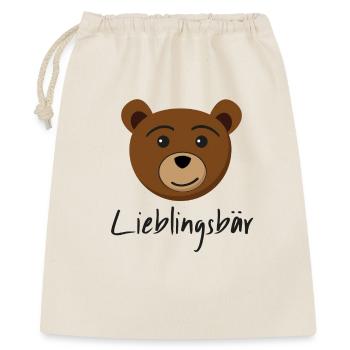 Favorite bear! - Gift Bag 40 x 50 cm - nature - Front