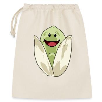 Pistache noix noix nourriture nourriture végétalienne - Sac cadeau 40 x 50 cm - nature - Devant