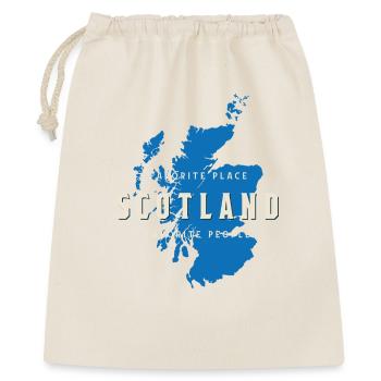 Scotland: Favorite Place, Favorite People - Geschenkbeutel aus Baumwolle (40 x 50 cm) - Natur - Vorne