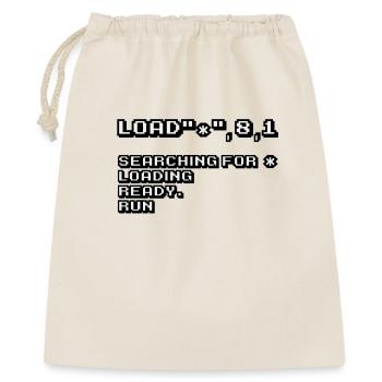 Rétro-informatique et nostalgie 8 bits - Sac cadeau 40 x 50 cm - nature - Devant