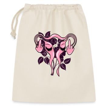 Majeur Utérus Utérus Pro-Choix - Sac cadeau 40 x 50 cm - nature - Devant