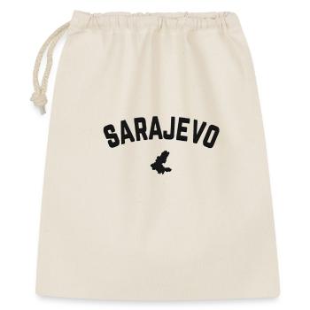 Sarajevo Bosnien - Geschenkbeutel aus Baumwolle (40 x 50 cm) - Natur - Vorne