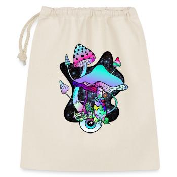 Magic Mushroom Eye Psychedelic Mushroom Art - Gift Bag 40 x 50 cm - nature - Front