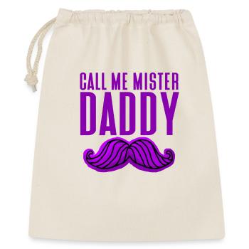 Call Me Mister Daddy - Sac cadeau 40 x 50 cm - nature - Devant