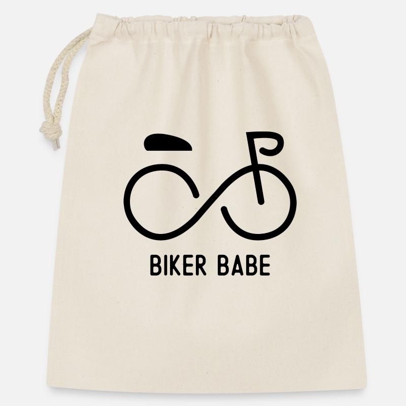 Biker Babe - Sac cadeau 40 x 50 cm - nature