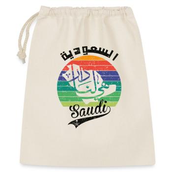 Saudi Arabia National Day KSA Vintage - Gift Bag 40 x 50 cm - nature - Front
