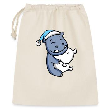 Hippo Baby - Gift Bag 40 x 50 cm - nature - Front