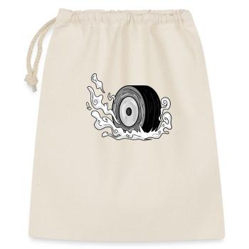 Drifting tires - Gift Bag 40 x 50 cm - nature - Front