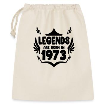 1973 - Born 1973 - Gift Bag 40 x 50 cm - nature - Front