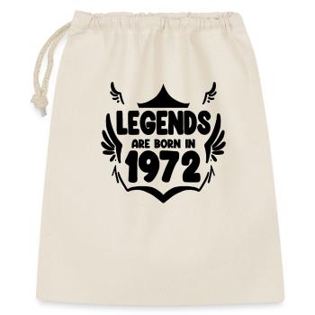 1972 - Born 1972 - Gift Bag 40 x 50 cm - nature - Front