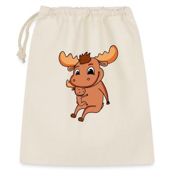 Family pregnancy - moose with baby - moose - Gift Bag 40 x 50 cm - nature - Front