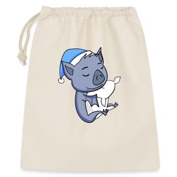 Chauve-souris - Sac cadeau 40 x 50 cm - nature - Devant