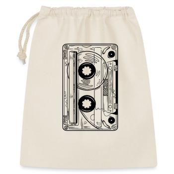 Cassette 90s Party 80s Retro Music Tape - Sac cadeau 40 x 50 cm - nature - Devant