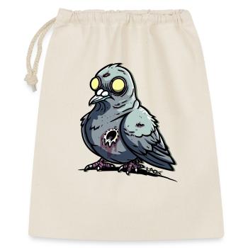 Blind creepy zombie pigeon - Gift Bag 40 x 50 cm - nature - Front