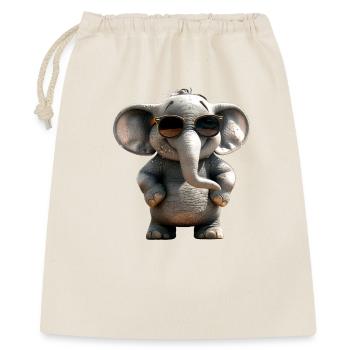 Elephant Africa Safari Wilderness Love Cute Elephant - Gift Bag 40 x 50 cm - nature - Front