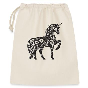 Fantaisie Licorne Chevaux Fans Licorne Amoureux - Sac cadeau 40 x 50 cm - nature - Devant